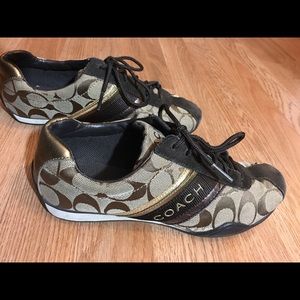 Coach sneakers size 5.5 authentic
